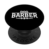 Hundefriseur, Groomer Grooming Haustierliebhaber Show Walkin PopSockets mit austauschbarem...