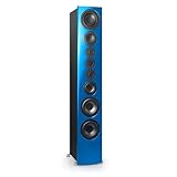 Nubert nuVero 170 | Brillantblaues Standlautsprecherpaar | 2 Stück High End...