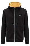 BOSS Athleisure Herren Sweatjacke Saggy Schwarz Large