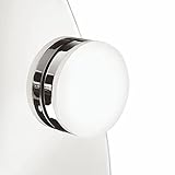 Sotech Domus Line LED Aluminium Spiegel-Klemmleuchte LUNA (Ø 75 mm, 12V, 3.6W, naturweiß...