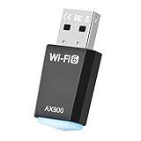 USB WLAN Stick Adapter für PC - AX900 USB WLAN Adapter Dual Band 2.4GHz/5GHz mit...