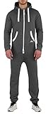 Finchman 21C13+ZWL FMJ18 Herren Jumpsuit Overall Onesie Dark Grey Gr. XL