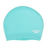 Speedo Unisex Erwachsene Long Hair Swimming Cap Green One Size Schwimmkappe, grün,...