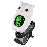 Clip-On-Tuner für Gitarre – chromatisches digitales Stimmgerät für Akustikgitarren |...