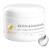 Hairtamin | BIOTIN & BOTANICALS Deep Condition & Repair Hair Mask | Haarkur für alle...