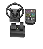 Logitech G Saitek Farm Sim Controller, Farming Simulator Bundle bestehend aus Lenkrad,...