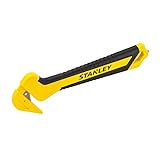 Stanley STHT10356-0 Folienschneider Komfort (mit gummiertem Griff, 165 mm Länge, verdeckt...