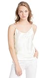 LilySilk Seidentop Sexy Seide Unterhemd Top Schlicht Trägertop Damen Camisole 100% Seiden...