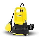 Kärcher SP 9.000 Flat flachsaugende Tauchpumpe, Fördermenge: 9.000 l/h, Eintauchtiefe:...