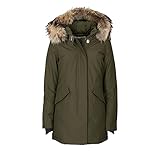 WOOLRICH Artic Waschbär Parka CFWWOU0538FRUT0001 Damenjacke Farbe Grün, Siehe Foto, M