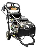 Benzin Hochdruckreiniger mit Schlauchtrommel | max. 220 bar - 3200 PSI | 7 PS Motor mit...