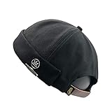 YAMEE Docker-Cap Docker Mütze Seemannsmütze Hafenmütze Herrenmütze Bikercap Hat...