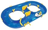 BIG - Waterplay Rotterdam - Wasserbahn blau, 89 x 51,5 x 9,5cm große Bahn, inklusive 1...