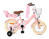 SJOEF Dolly Kinderfahrrad 12 Zoll | Kinder Fahrrad für Mädchen/Jugend | Ab 2-7 Jahren |...