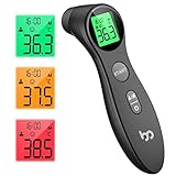 Femometer Stirnthermometer für baby Kinder und Erwachsene, Fieberthermometer kontaktlos...