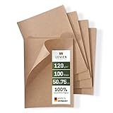 Levien Packpapier Bogen, 50 x 75 cm, 100 Stk. Schrenzpapier Bögen, 4,5kg, braun,...