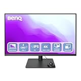 BenQ PD3205U Grafiker Monitor (AQCOLOR Technologie, 32 Zoll, 4K UHD, IPS, USB-C Charging,...