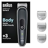 Braun Bodygroomer 3, Körperpflege- und Haarentfernung für Herren, mit...