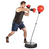 Tech Tools Punchingball Set mit Boxhandschuhen & Pumpe - Boxsack-Set