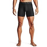 Under Armour Herren Tech 6in 2 Pack, schnelltrocknende Boxershorts, komfortable...