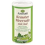 Alnatura Bio Kräuter-Meersalz, 6er Pack (6 x 200 g)