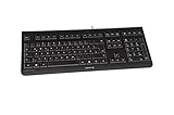 CHERRY KC 1000, QWERTZ Business , Deutsches Layout, USB Tastatur, Flaches Design,...