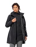 Jack Wolfskin Damen Ottawa Coat, Schwarz, XL EU