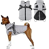 Winter-Hundemäntel, Warme Hundemanteljacke für kleine, mittelgroße Hunde wasserdichte...