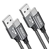 USB C Kabel, [2 Stück 2M] Ladekabel USB C Fast Charge Schnellladekabel Typ C Ladekabel...