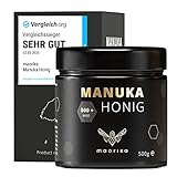 maorika - Manuka Honig 800 MGO + 500g im Glas (lichtundurchlässig, kein Plastik) -...