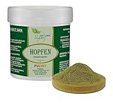 VITA IDEAL Vegan® HOPFEN - BLÜTEN 100g - PULVER - Humulus Iupulus - Tagesportion 660mg...