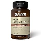 Nature's Sunshine Super Omega 3 EPA,DHA Fischöl-Kapseln Ungesättigte 60 Kapseln