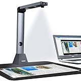 Bamboosang Dokumentenkamera X3, Tragbarer High Definition Dokumentenscanner, Aufnahme bis...