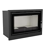 KRATKI Kaminofeneinsatz Arke 80, geschlossene Kassette | Gewicht 132 kg | 85 x 61.8 cm |...