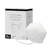 blnk 20 Stück FFP2 Maske weiß, Atemschutzmaske FFP2 NR, offiziell zertifiziert CE0598,...