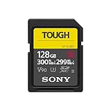 Sony SF-G128T SD-Speicherkarte (128 GB, UHS-II, SD Tough, G Serie)