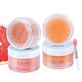 ANAiRUi Lippenpflege Kit - 2 in 1 Lippenpeeling mit Sugar, Lippenmaske mit Butter -...