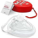 AIESI® Pocket Mask professionelle maske beatmungsmaske für beatmung mund zu mund mit...