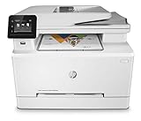 HP Color LaserJet Pro M283fdw Multifunktions-Farblaserdrucker (Drucker, Scanner, Kopierer,...