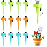 12 Stück Automatisches Bewässerungsset, Bewässerungssystem Tröpfchen Pflanzen Blumen...