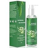 Aloe Vera Gel 100 Bio für Gesicht, Haare und Körper, natürliche, beruhigende und...