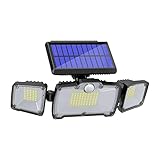 FBITE FXJ LED-Solar-Bewegungsmelder-Leuchten für den Außenbereich, Solarleuchten für...