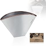 AIEVE Kaffee Filter Wiederverwendbar Kaffeefilter Edelstahl Dauerfilter Permanentfilter...