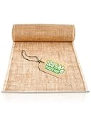 HappyNaps® Jute Tischläufer, Juteband Tischband Natur, Hochzeit Deko Vintage, Tischdeko...