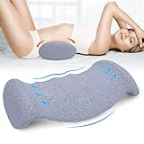 SAHEYER Lendenwirbelkissen Orthopädisches Lendenkissen aus Memory Foam, Ergonomisches...
