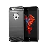 Vavies Schutzhülle für iPhone 6 Plus, für iPhone 6S Plus, Karbonfaser-Hülle, schmal,...