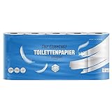 by Amazon Toilettenpapier, 3-lagig, 10 Rollen (10 Rollen, 1-er Pack) 200 Blätter pro...