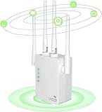 WLAN Verstärker, Smart Wireless WiFi Repeater, 1200Mbps 2.4G/5.0GHz Dual-Band...