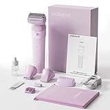 Unibono All-in-One Elektrischer Ladyshaver Kit für Frauen, Pink