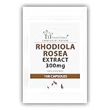 Forest Vitamin - Rhodiola Rosea Extract 300mg - 100 Kapseln - Rosenwurz - Energie -...